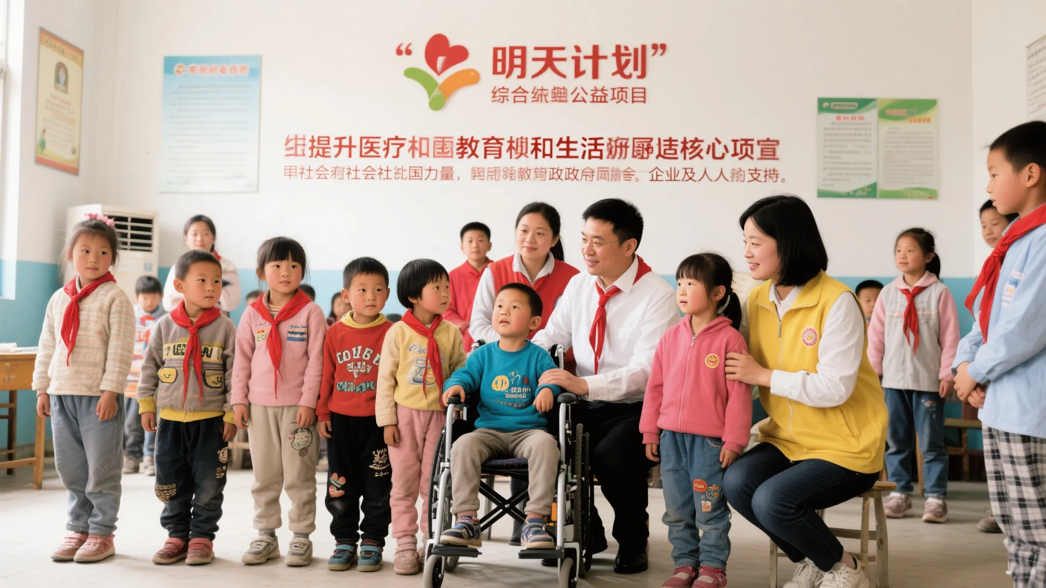 让孤残儿童的未来充满希望的明日计划
