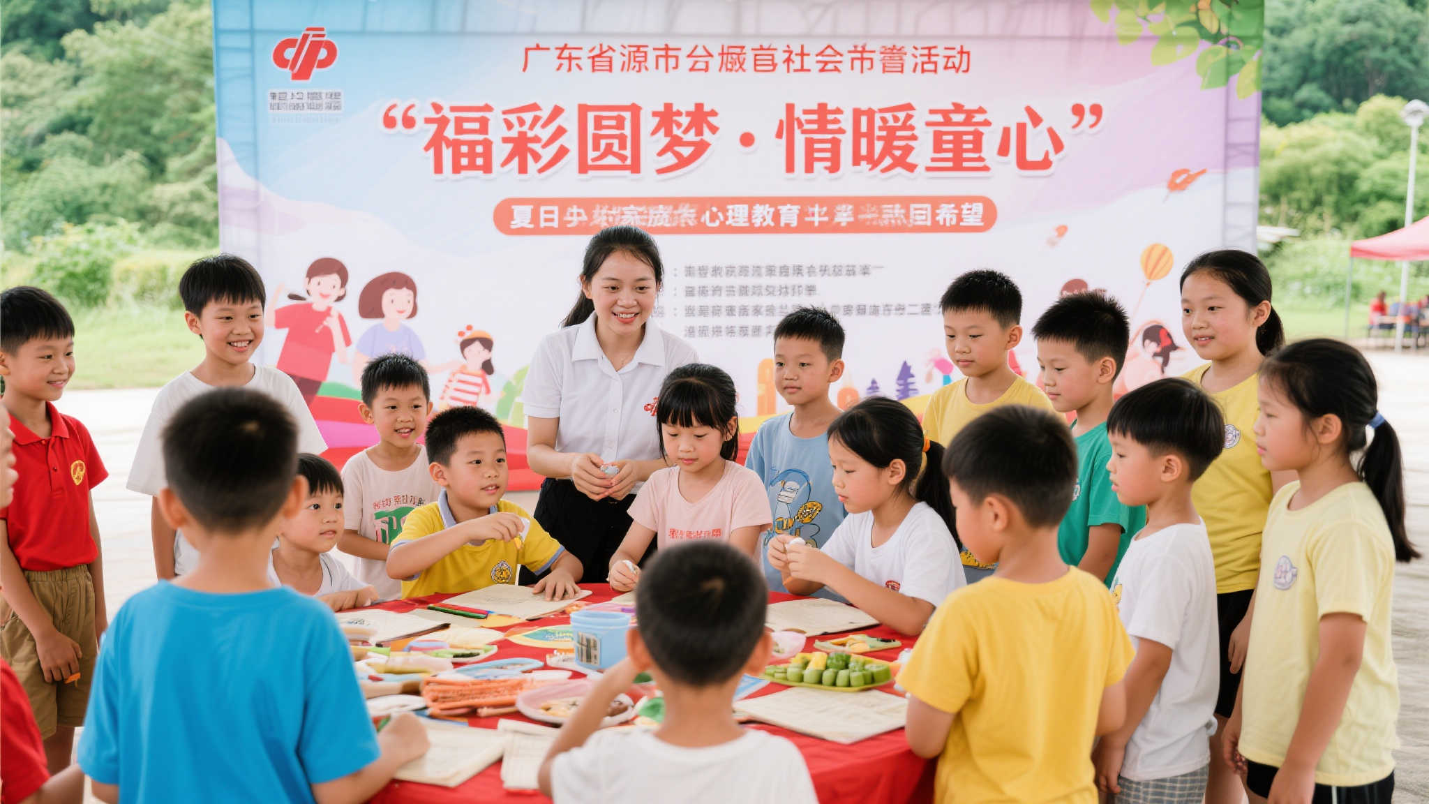 情暖童心，圆梦未来——广东河源关爱留守儿童夏令营活动